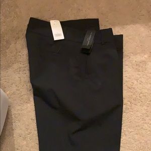 Banana Republic Martin fit black, lined pants NWT